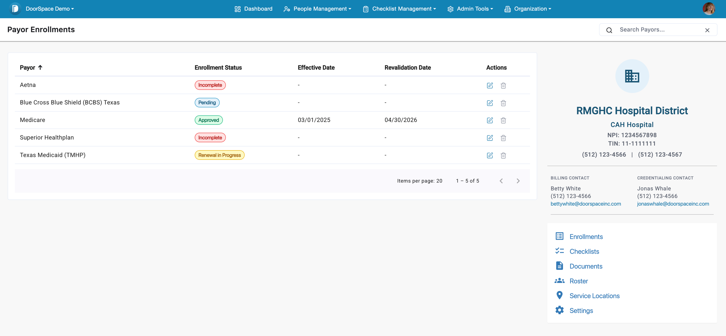 DoorSpace Group Enrollments New Module DoorSpace New Group Enrollment Module